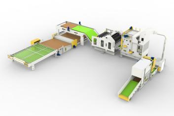 HJBR-1230*1850 quilts production line