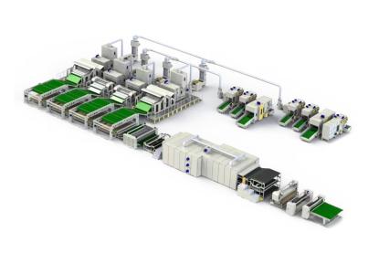 HJ-Imitation silk fiber  production line