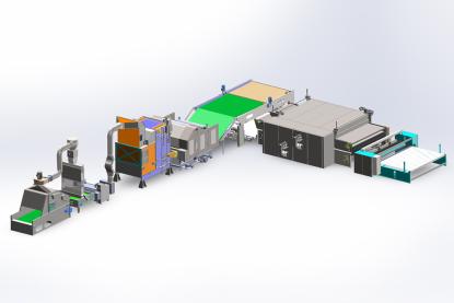 HJ-Poly wadding production line