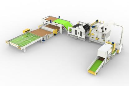 HJBR-1230*1850 quilts production line